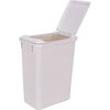 Hardware Resources White 35 Quart Plastic Waste Container Lid CAN-35LIDW